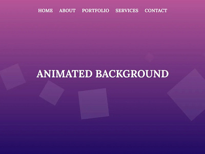 CSS3 Animated Background codingflicks css css animation css3 frontend html html css html5