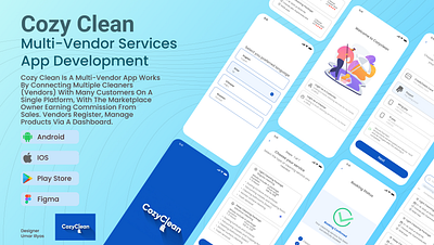 Cleaning App Design app designs figma ui ux