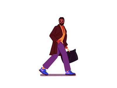 CREATE Me ambiant character design fagostudio fashion illustration people street texture worker