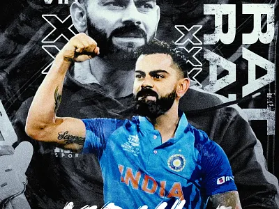 Sports graphic design