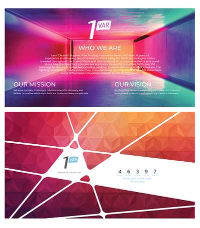 1Var Branding ai branding design illustration logo software ui vector