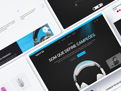 Logitech G – IA Case Study ai aidesign artificialintelligence casestudy creativeai creativeprocess esports interfacedesign landingpage productdesign ui uxui uxuidesign visualdesign webdesign