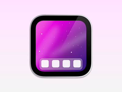 HiDock, App Icon app icon dock icon mac macos