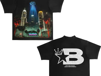 Streetwear brand design hip hop