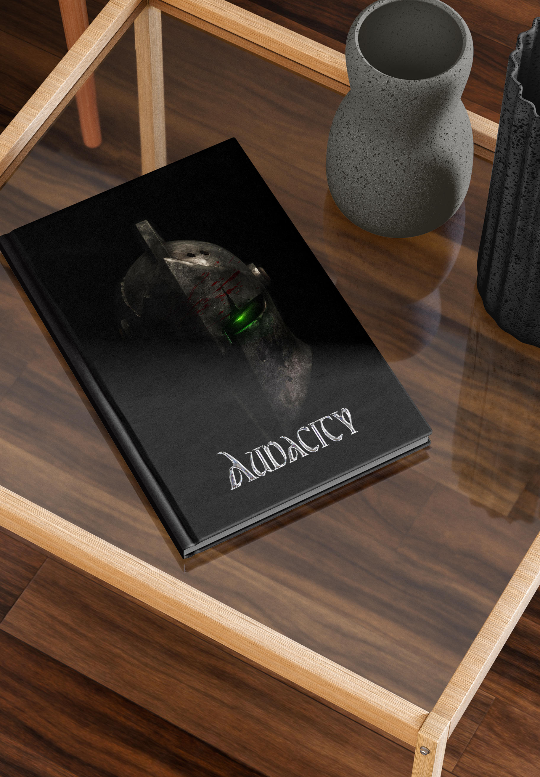 Audacity | A LitRPG Cover 2d animation anime book cover branding concept art digital illustration dnd fantasy art graphic design illustration knight logo medieval mockup motion graphics photoshop procreate rpg ui