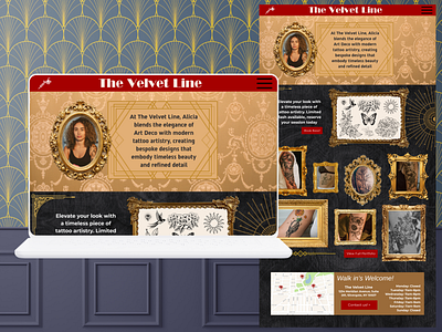 Ink & Art: Tattoo Studio Website Concept creativedesign digitaldesign graphicdesign interactiondesign interfacedesign landingpagedesign moderndesign portfoliodesign studiowebsite tattooart tattoodesign tattoowebsite uiux userexperience userinterface uxdesign visualdesign webdesign webdevelopment websiteconcept