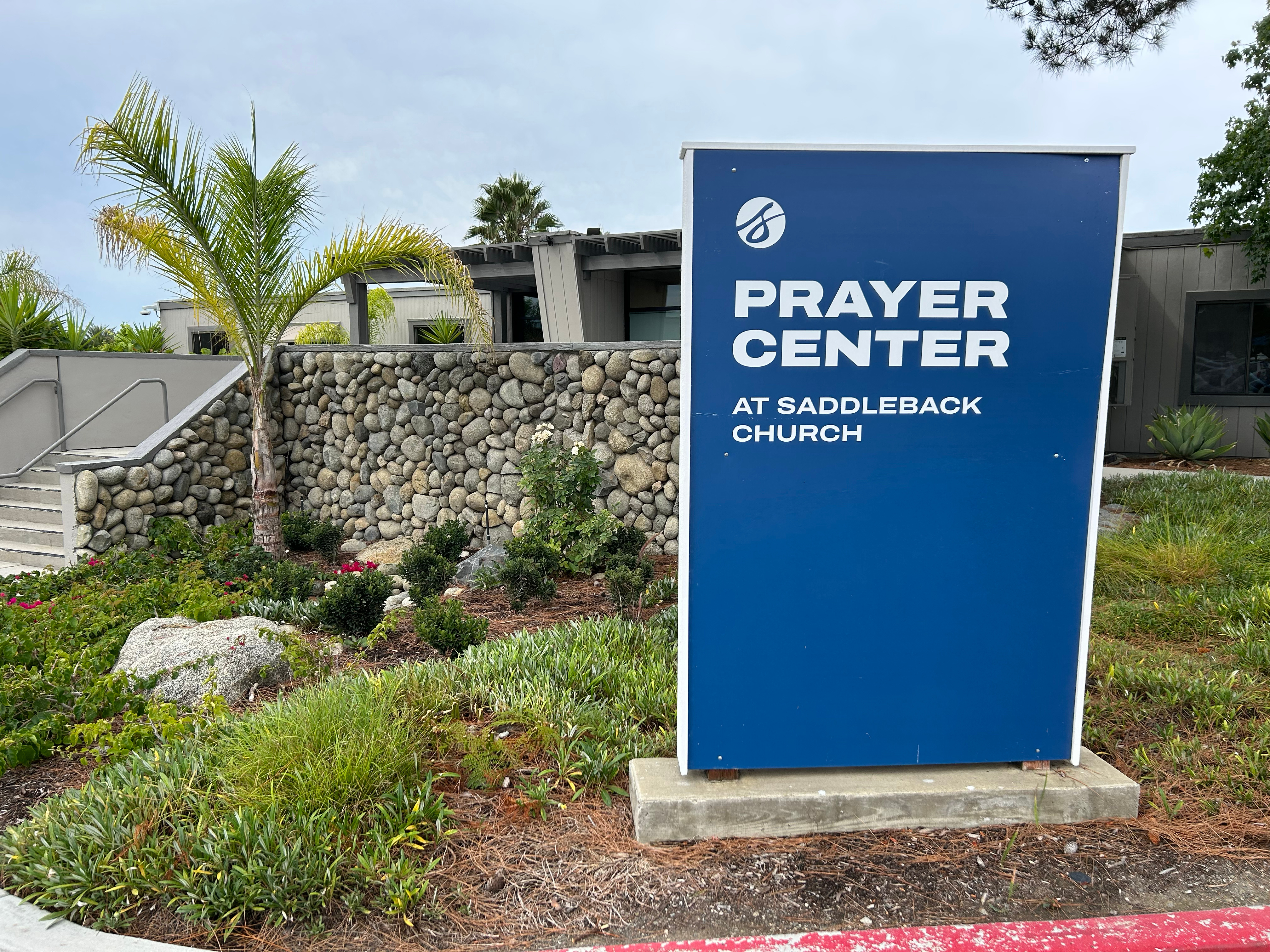 Outdoor Signage for Prayer Center