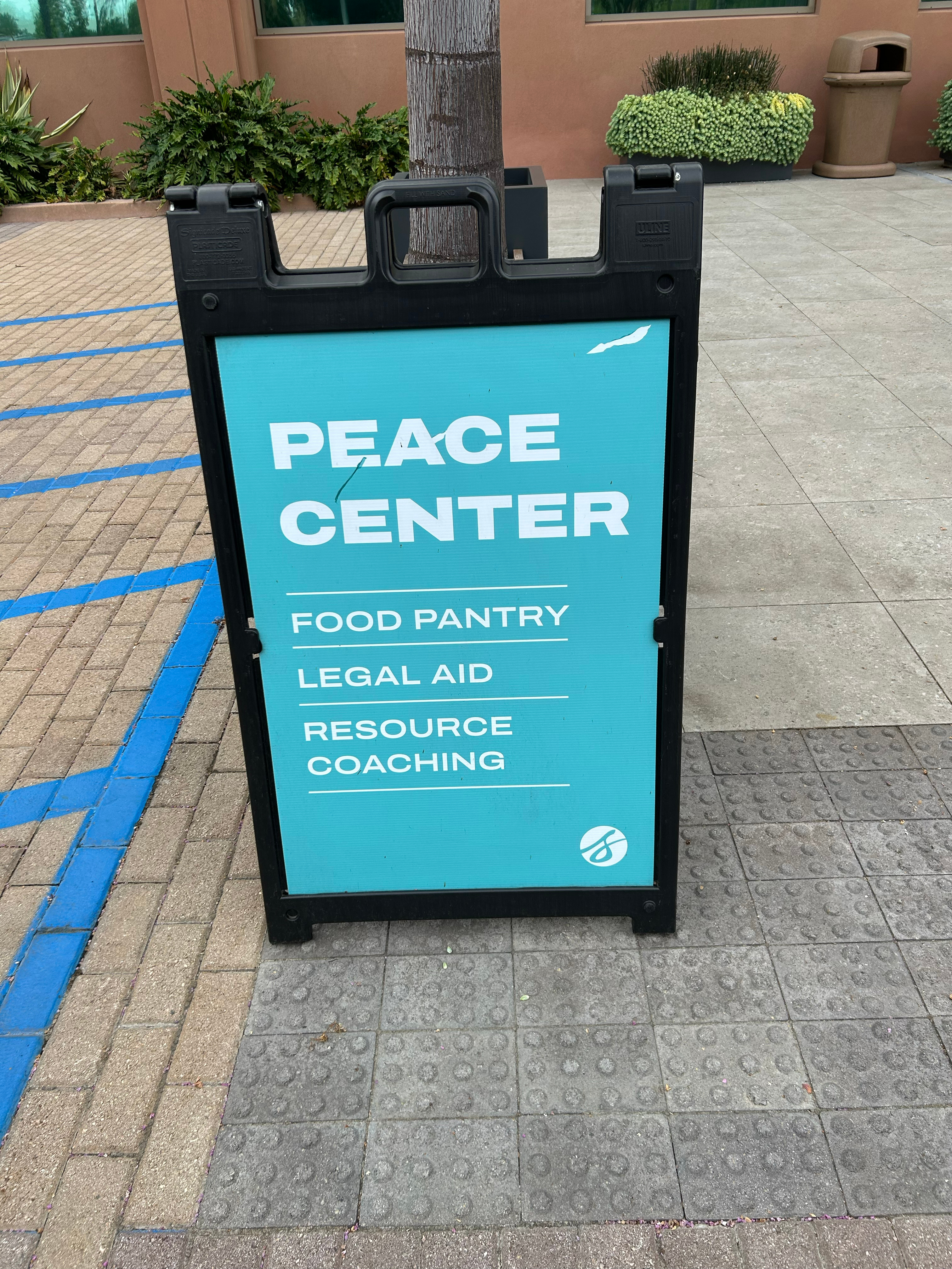 Peace Center Directional Map and Signage