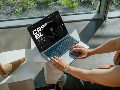 Cast Black – Bold & Minimal Web Experience 3d animation branding graphic design logo motion graphics ui