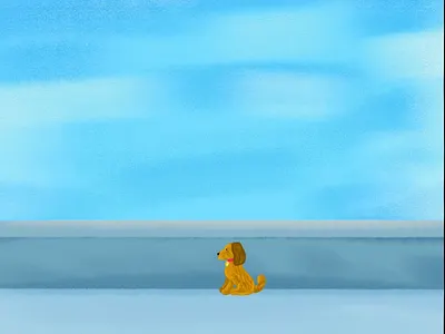 don't kick dogs. animation blur dog hero illustration motion motion graphics pet short super superhero