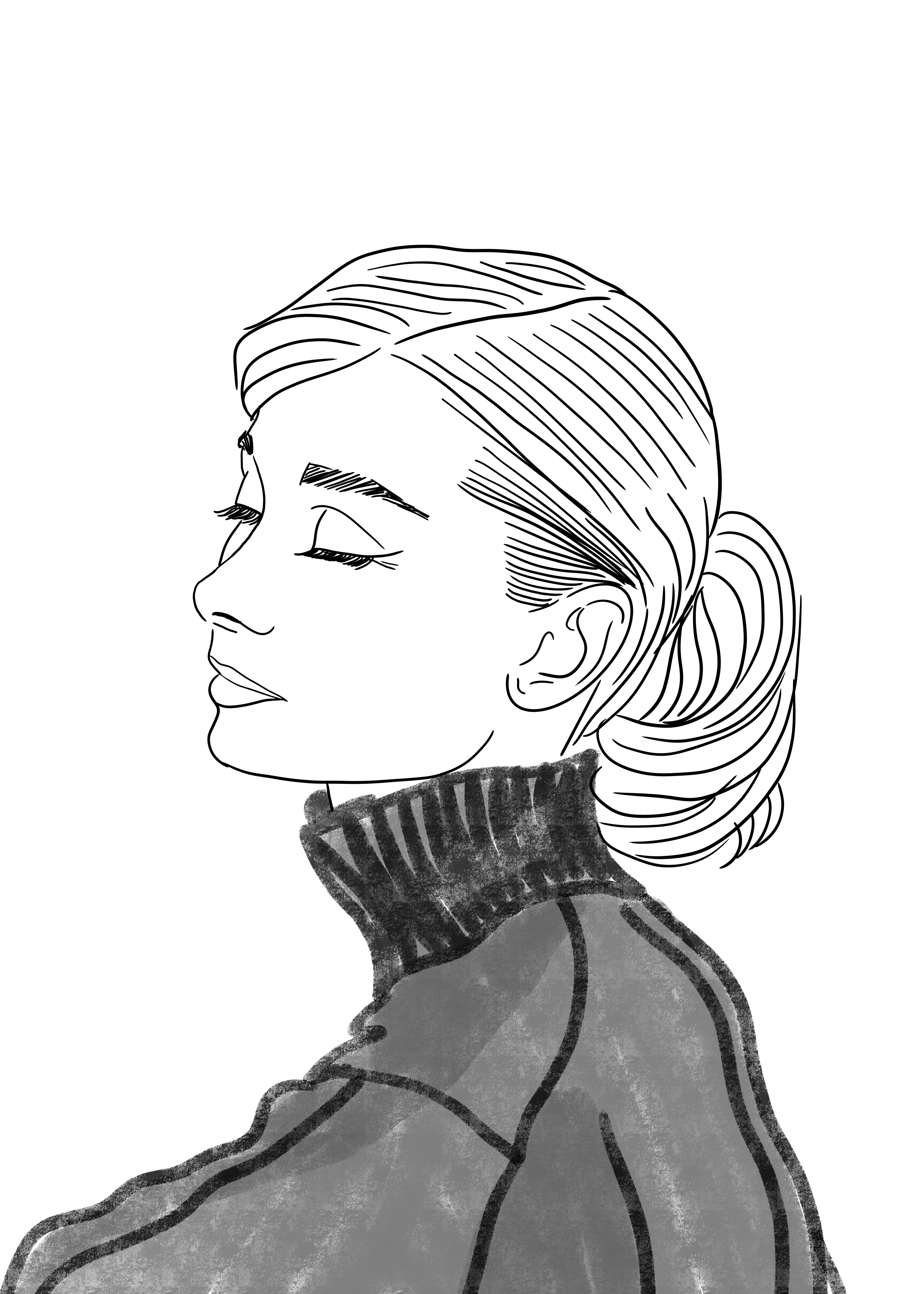 Portraits editorial design editorial illustration illustration merch portraits