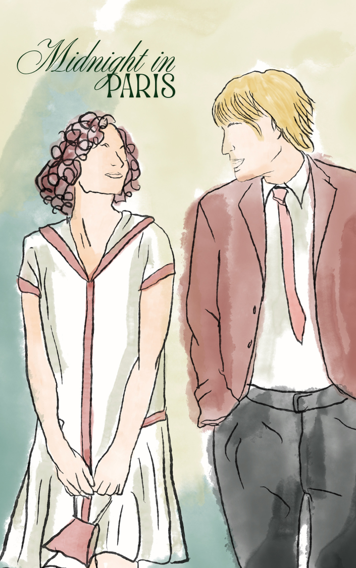 Illustrated Movie Posters editorial design illustration movie poster poster procreate watercolor