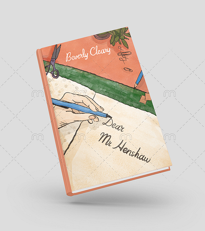 Dear Mr. Henshaw Book Cover Design visualstorytelling