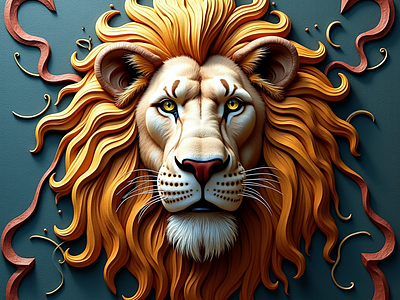 León 3d animation branding graphic design logo motion graphics