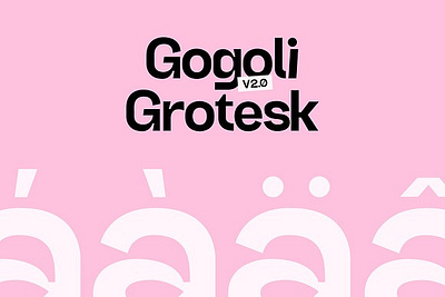 Gogoli 2.0 - Grotesk Typeface Font bold branding design font fonts grotesk illustration modern retro serif typeface typography vintage