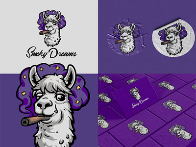 Smoky Dreams - Logo Design brand identity branding logo logo design