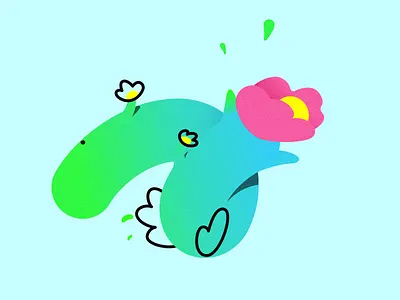 Loader 2d after effects animation bloom blossom bud flower graphic design infinite infinity json loader logo loop lottie motion design motion graphics splashes ui