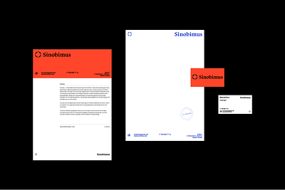 Sinobimus brand brandidentity branding design documents exange finance graphic design identity investing layout logo logomachine logotype trading