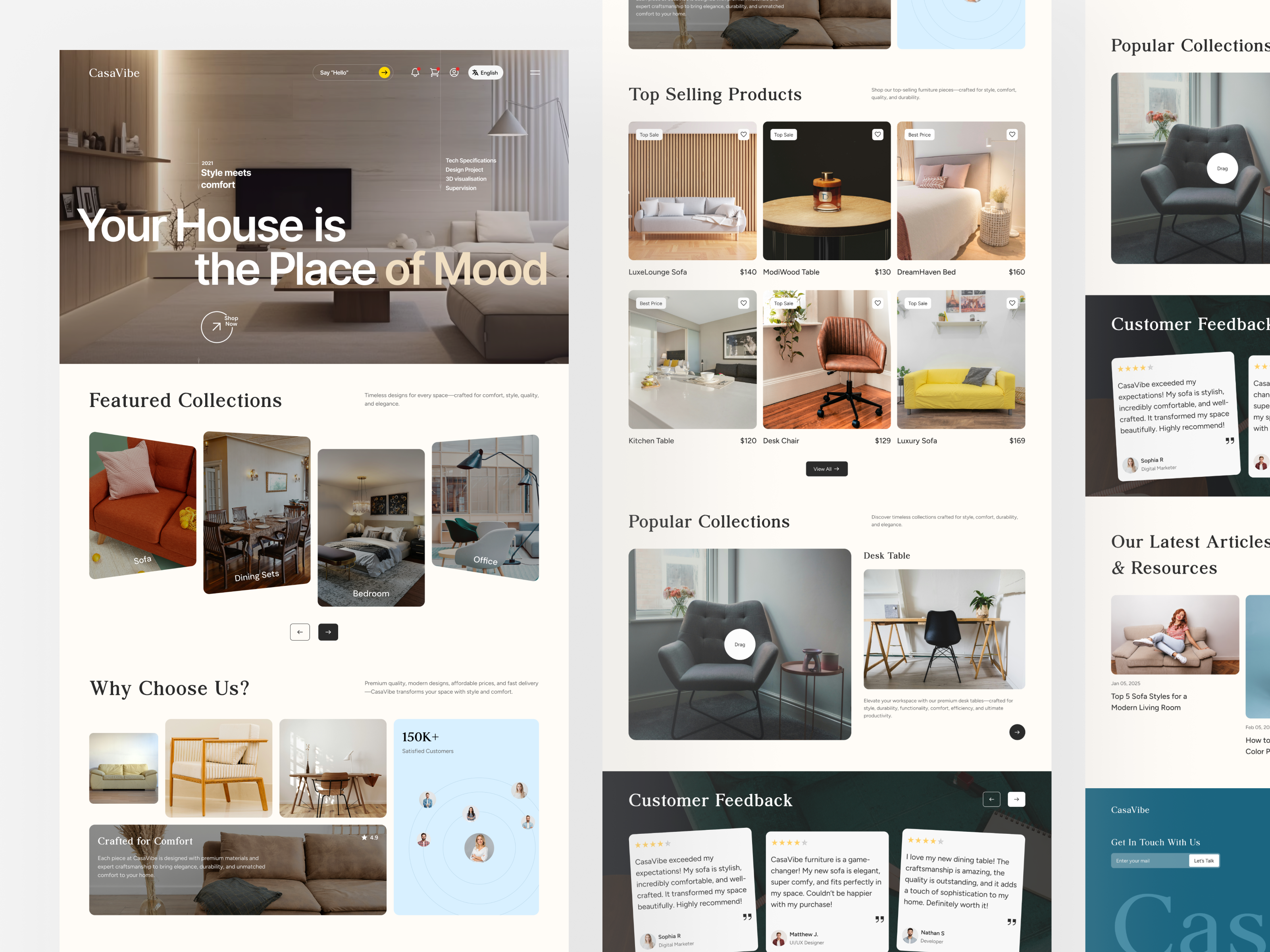 Example of Custom Website Design