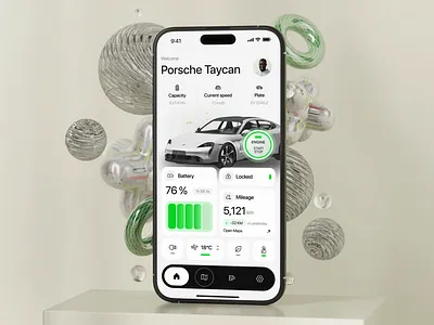 EV Charging App - Mobile App Design app car charging app charging charging station design ecar electric car electric vechiel ev ev charging interaction ios map mobile porsche smart tesla ui uiux ux