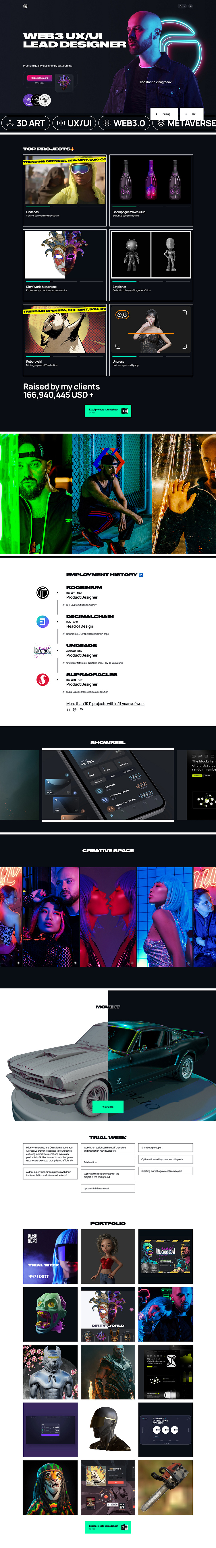 Roobinium Web3 | Game | Fintech | AI & Crypto Design Production by  vino_costa for Roobinium on Dribbble