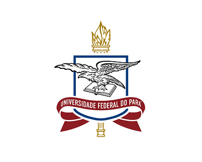 UFPA branding design emblem flat illustration logo symbol university