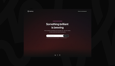 DailyUI Challenge #048 — Coming Soon app branding coming soon dailyui design graphic design launch ui