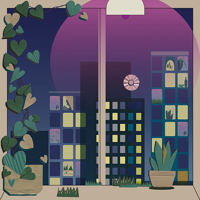 La vie en rose graphic ill illustration illustrator vector