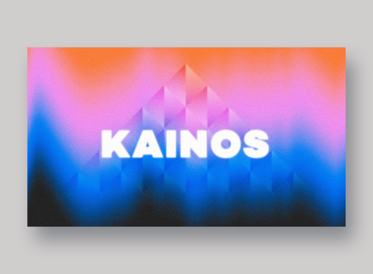 Kainos 10th Anniversary Rebrand branding church church graphics color design digital art graphic art graphic design logo merchandise ministry ministry branding mountain neon pop art rainbow religious retro young adult ministry youth ministry