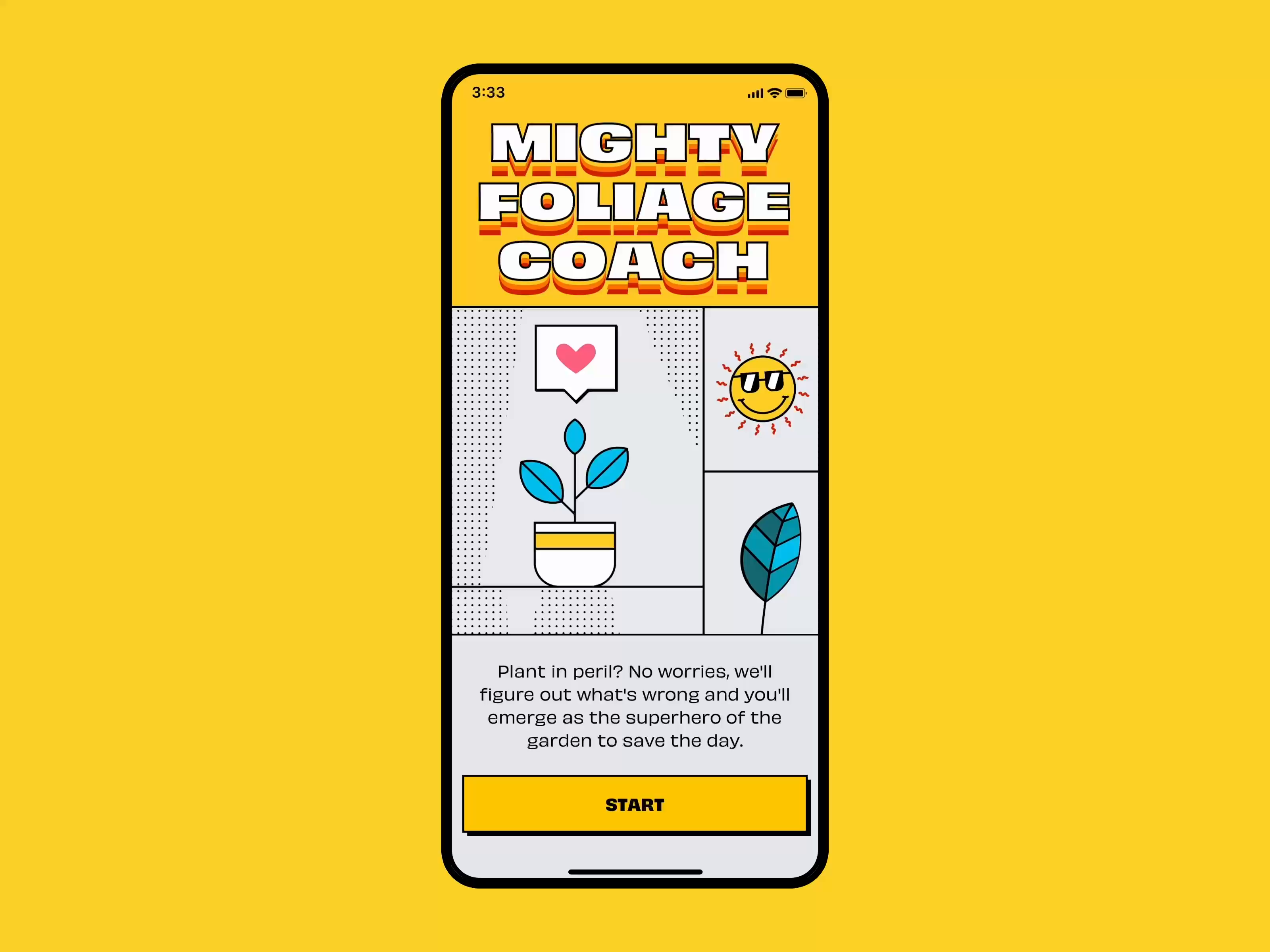 Mighty Foliage Couch app by Alex Cruz on Dribbble