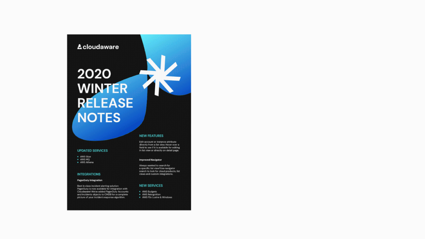 Cloudaware animation brand brandidentity branding cloud cloud infrastructures design graphic design identity logo logomachine logotype motion graphics saas software as a service