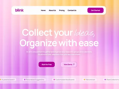 Hero Section Design app branding clean website design graphic design hero hero section illustration landing page typography ui ux web design website website design