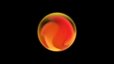 Loading orb after effects animation design glass gradient graphic design loading logo motion graphics orange prototype ui ux yellow