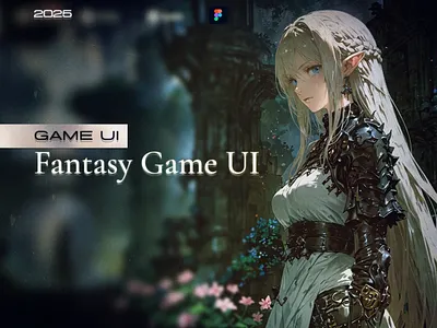 Fantasy - Game UI game art game design game ui game uiux game ux ui