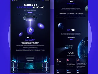 Landing Page Design For Various Crypto Startups 3d animation branding ui
