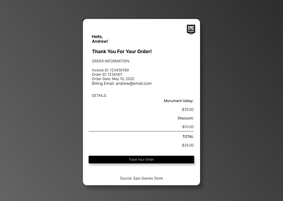 #Daily 017 UI | Purchase Receipt graphic design interface ui ui design