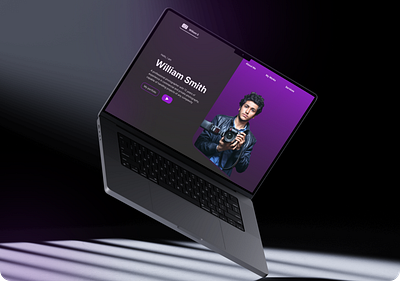 Photographer's Portfolio design typography ui ux
