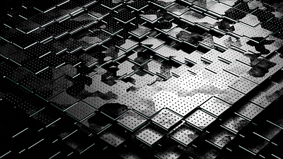 Sci-Fi Cubes 3D Animation 3d animation branding motion graphics