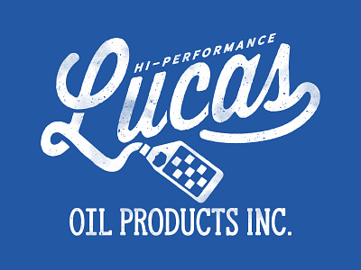 Lucas Oil Wordmark Concept #2 branding design graphic design illustration logo typography vector