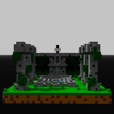 MagicaVoxel Journey: 2025 art pixel