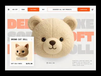 Dolls - eCommerce Store action branding design dolls ecommerce elementor figure framer kids landing marketing online page shop store toy ui webflow website wordpress