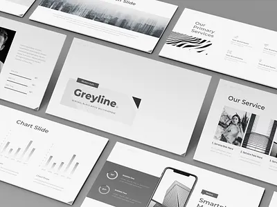 Minimal Black and White Multipurpose white