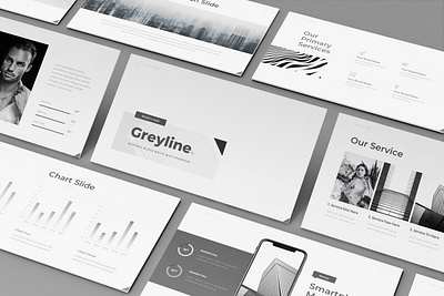 Minimal Black and White Multipurpose white