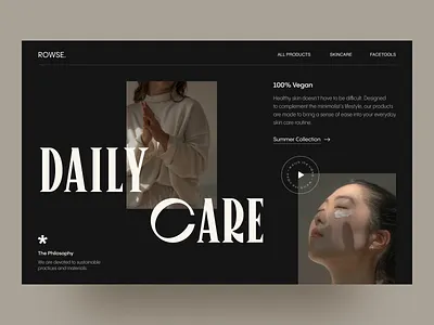 🫶 Skincare Products Website | Hyperactive branding care design graphic design logo product design shop skin skincare ui ux vector web web design website