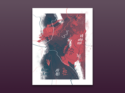 The Small Abstract Poster Series - #07 abstract abstract art abstract artist abstract poster art art print art prints artist design graphic design illustration poster poster art poster design poster designer print