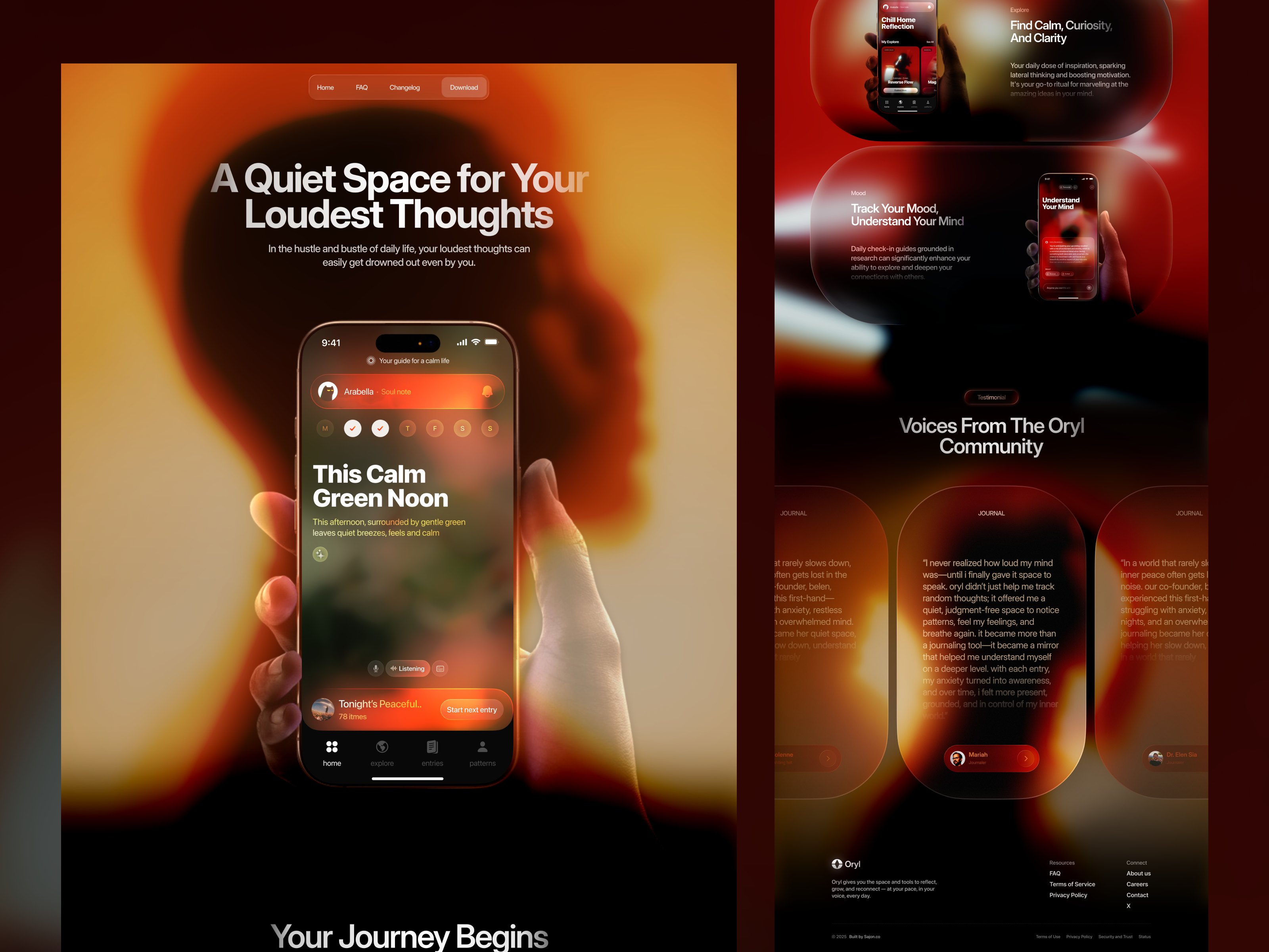 Example of Website Design + No Code Development