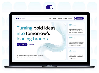 HealthTech Accelerator Web Platform Redesign dashboard dashboard design design healthcare healthcare design healthtech landing page product design redesign ui ux web web design web design concept web design template web ui website