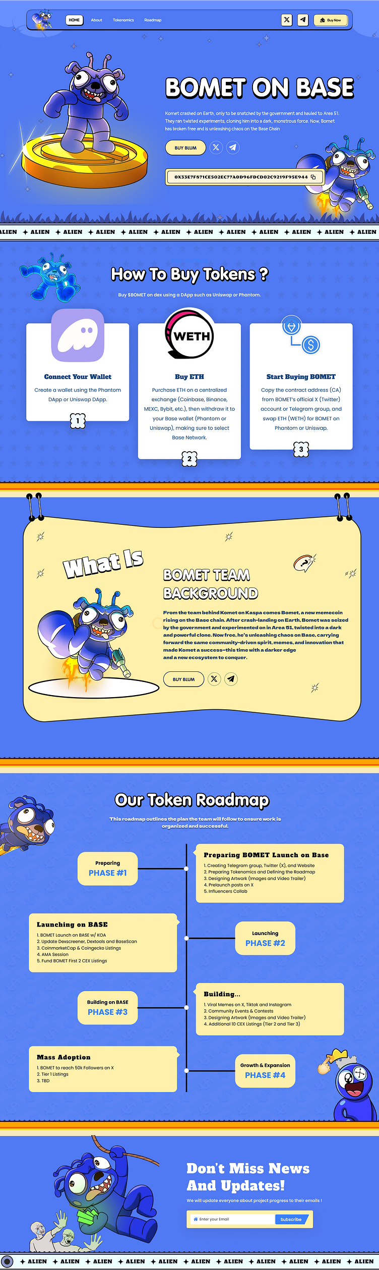 Meme Coin Landing Page by UX SAJIB🔥 on Dribbble