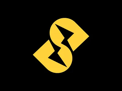 letter s thunder logo branding design graphic design letter logo letter s lightning logo letter s thunder logo s electric s thunder logo s thunderbolt logo typography