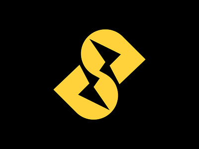 letter s thunder logo branding design graphic design letter logo letter s lightning logo letter s thunder logo s electric s thunder logo s thunderbolt logo typography